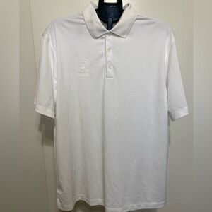 Nike Classic White Polo Dri Fit Shirt for Men